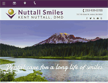 Tablet Screenshot of nuttallsmiles.com